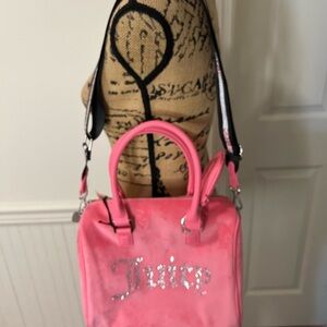 Juicy Couture Pink‎ Satchel Bag Sparkly Design